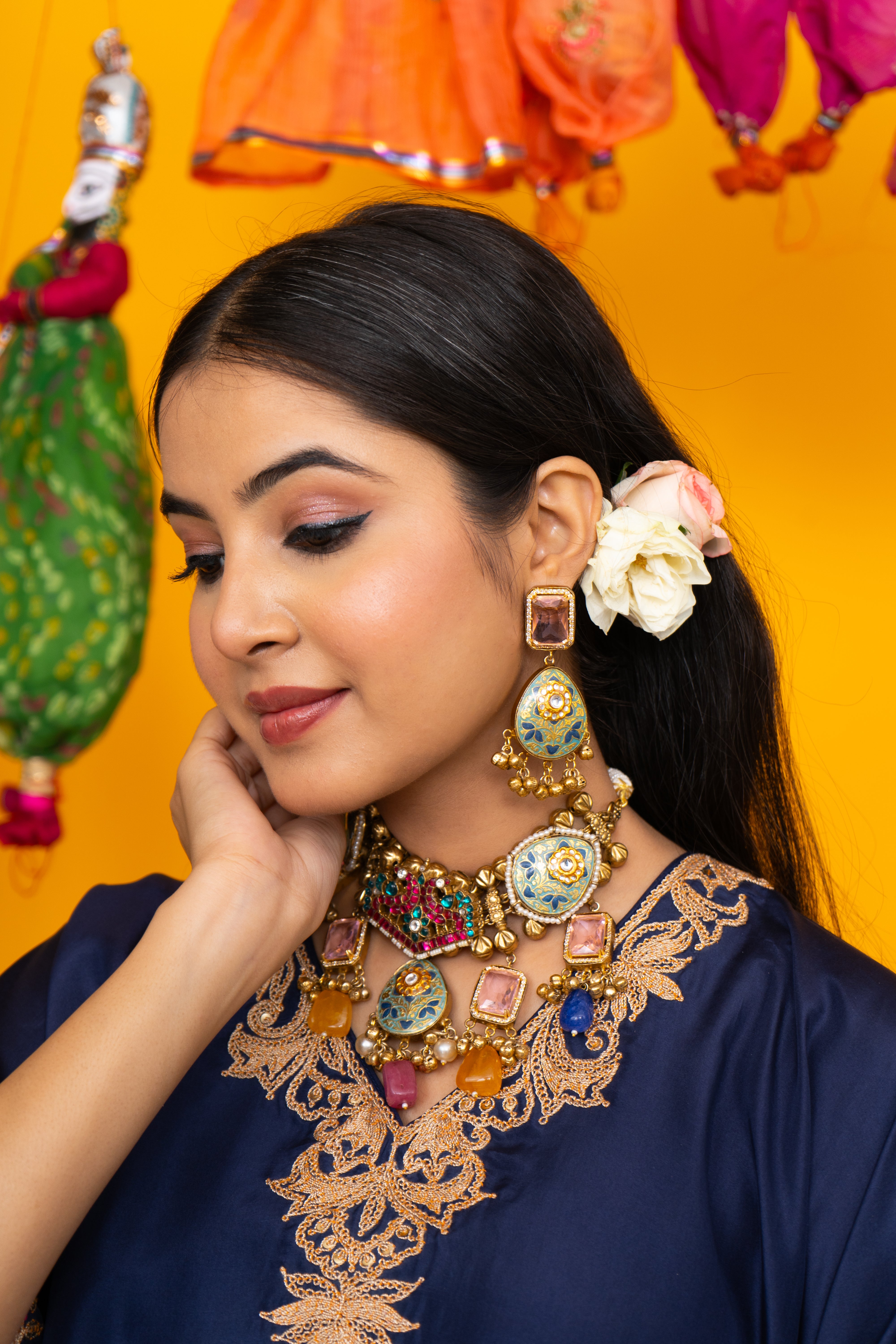 Shikara Grandeur Necklace Set